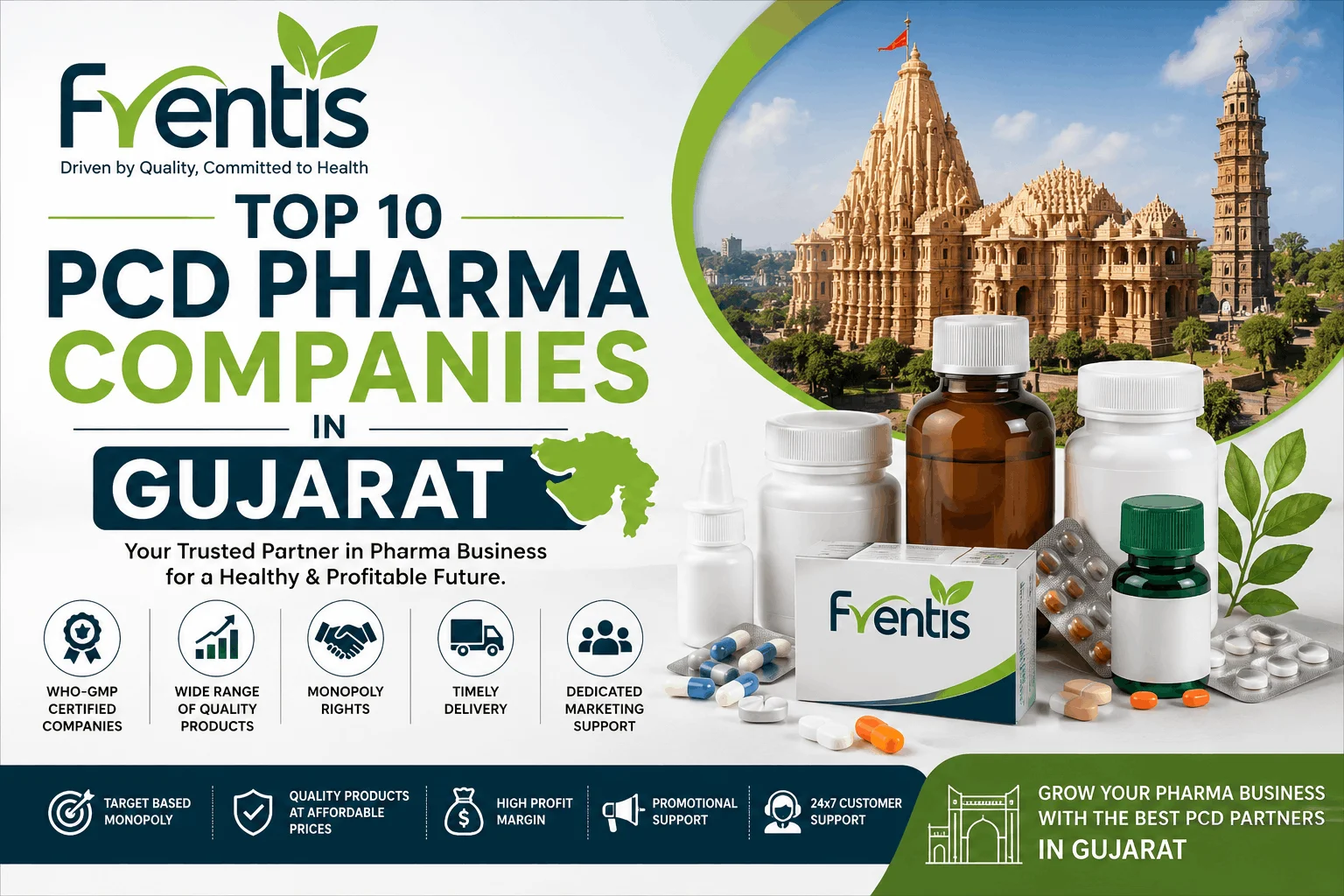 Top 10 PCD Pharma Companies in Gujarat