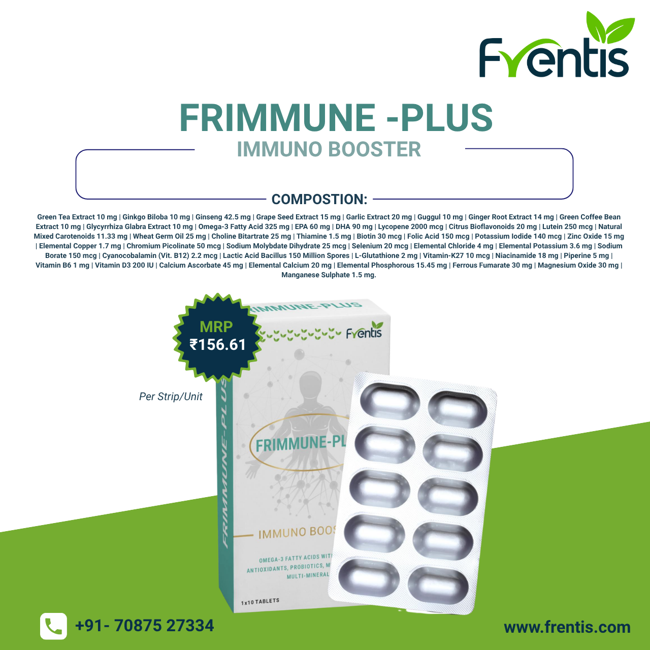 Frimmune Plus — Frentis Healthcare