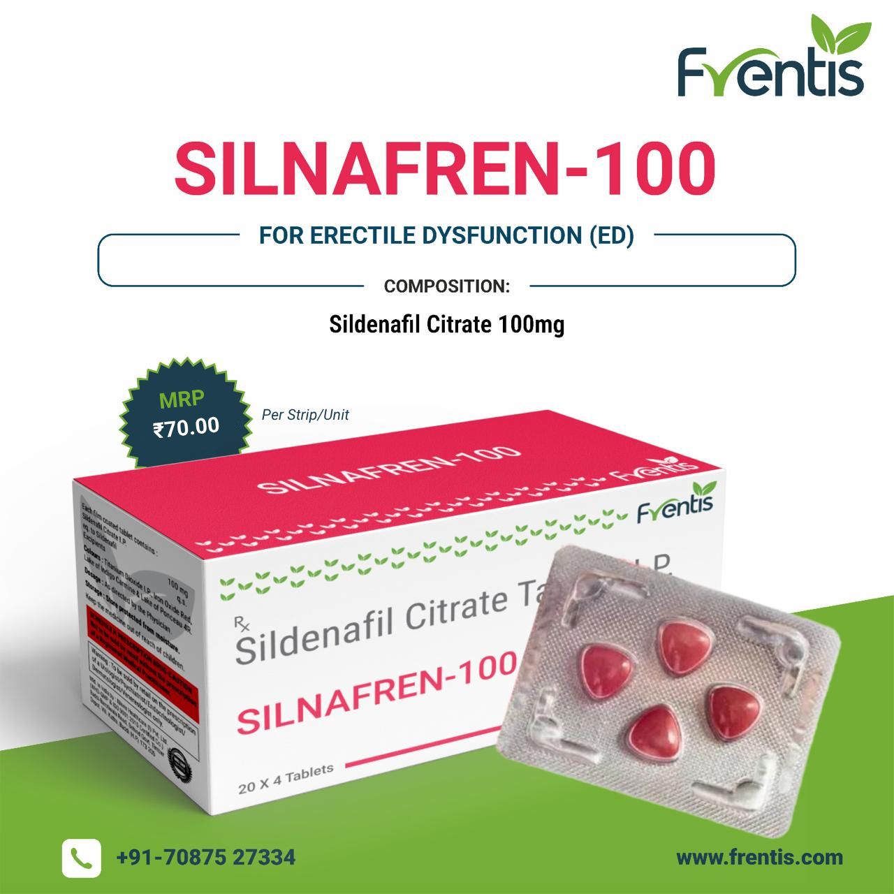 Silnafren-100 Tablet — Frentis Healthcare